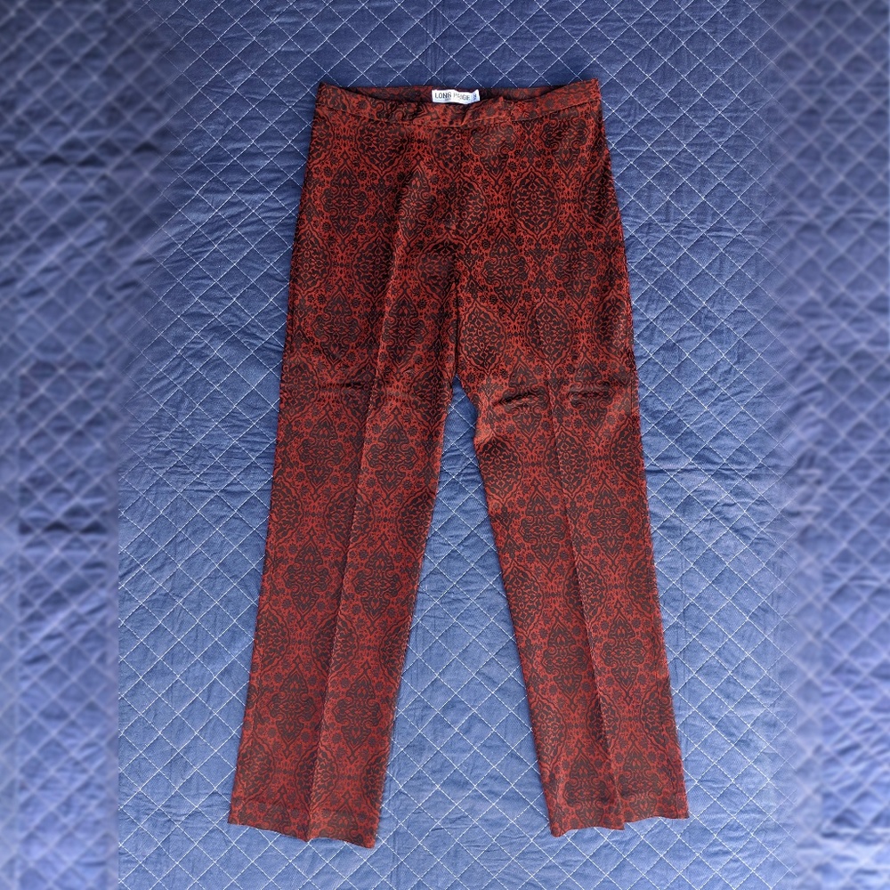 Vintage Paisley dress pant Size 12